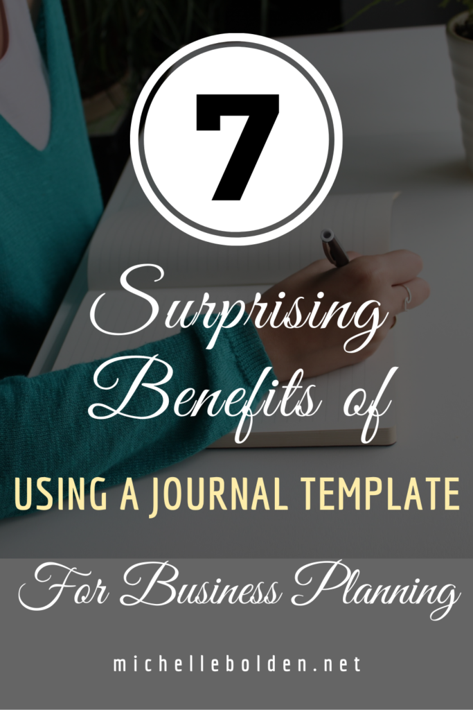 Blog 7 Surprising Benefits of Using a Journal Template for Business Planning